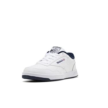 Imagem de Reebok Tênis masculino Club MEMT, Branco/azul-marinho colegial/branco 1, 12