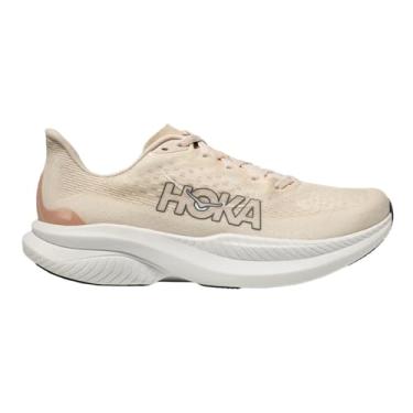 Imagem de HOKA ONE ONE Tênis feminino Mach 6, Gemada/baunilha, 6.5