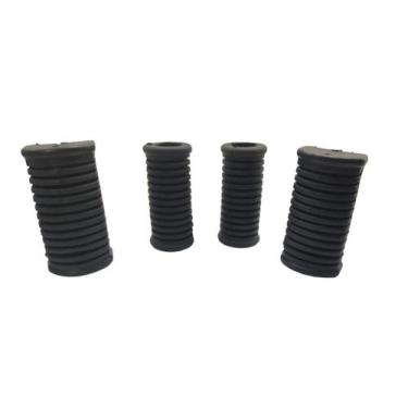 Imagem de Borracha Pedaleira Dianteira E Traseira Moto Suzuki Yes 125 - Mmb/Brv