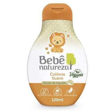 Imagem de Bebê Natureza Colônia Suave Extrato De Algodão Sem Álcool Hipoalergêni
