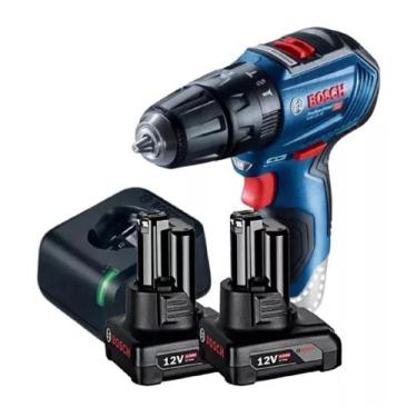 Imagem de Furadeira Parafusadeira Bosch Gsb 12v-30 + 2 Baterias 4ah + Carregador
