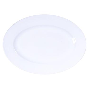 Imagem de Travessa Oval Tramontina Maria Augusta Em Porcelana 40x29 Cm