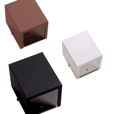 Imagem de Kit 2 Arandela Efeito 2 Fachos 2 Focos Muro Externa Ar1210 - Ideallume