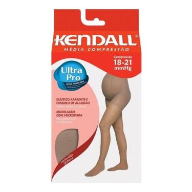 Imagem de Meia Calça Gestante Kendall Media Compressão 1653, Mel, P