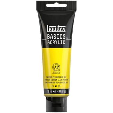 Imagem de Tinta Acrílica Liquitex Basics 118ml 160 Cadmium Yellow Light Hue