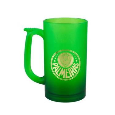 Imagem de Caneca Chopp Degrade 500ml - Palmeiras - Mileno