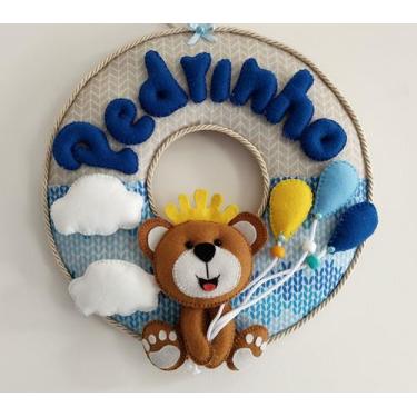 Imagem de Guirlanda enfeites de maternidade em feltro - Ateliê pontinho de ouro