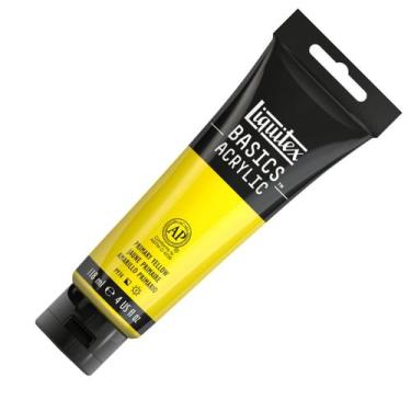 Imagem de Tinta Acrílica Liquitex Basics 118ml 410 Primary Yellow, Basics