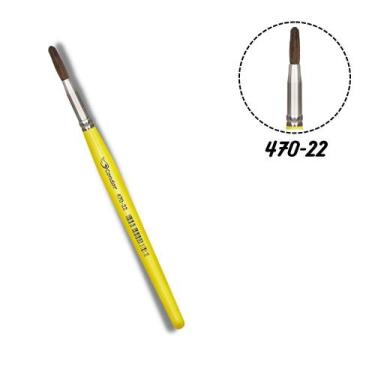 Imagem de Pincel Condor 470-22 Redondo Pelo Pônei Cabo Curto