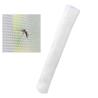 Imagem de Tela Mosquiteiro Mosquito Inseto Porta Janela Rolo 25 Metros Pernilong