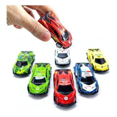 Imagem de Mega Kit 6 Carrinhos De Fricção Racing Estilo Hot Wheels Top - Duarte 
