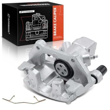 Imagem de A-Premium Conjunto de pinça de freio a disco com suporte compatível com Mini Cooper 2003 2004 2005 2006 2008 - Chave traseira esquerda, número de substituição 34216763729