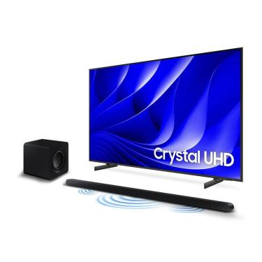 Imagem de Combo Smart Big TV 85&quot; Crystal UHD 4K 85DU8000 2024 + Soundbar HW-S800D
