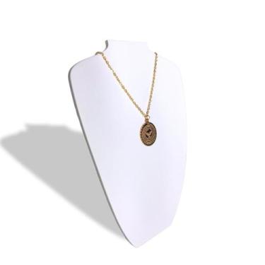 Imagem de Expositor busto cavas traseiras  pequeno - branco - J&F