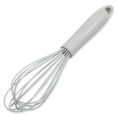 Imagem de Chef Craft Batedor de silicone premium, 26,66 cm, cinza e preto
