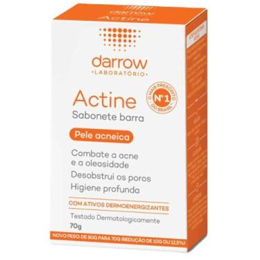 Imagem de Actine 70g sabonete pele acneica secativa diminui oleosidade limpeza f