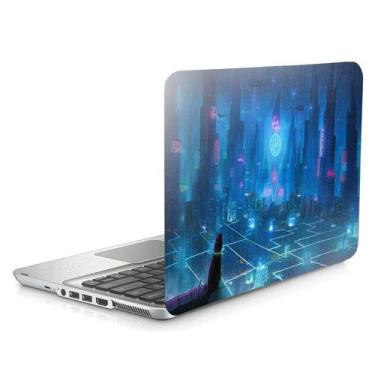 Imagem de Skin Adesivo Protetor para Notebook 15,6" Gato Cidade d24 - Skin Zabom