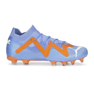 Imagem de PUMA Future Match FG/AG Blue Glimmer/PUMA White/Ultra Orange 9 B (M)