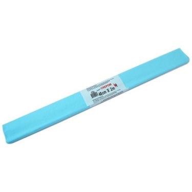 Imagem de Papel Crepom Unidade 48cmX2m Cores - reipel, Azul claro