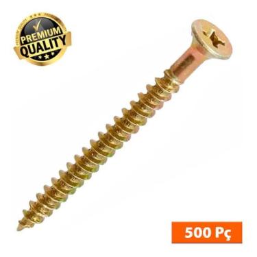 Imagem de Parafuso Para Madeira Mdf Compensado Philips 4.0x50 500un - Welt 