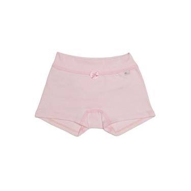 Imagem de Calcinha Boxer Infantil Upman, Rosa, 08