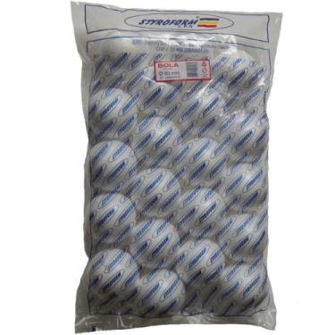 Imagem de Bola de Isopor em EPS 80MM - Pacote com 20 Bolinhas - Styroform