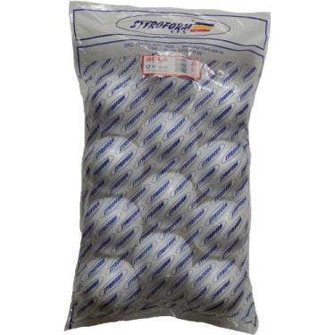 Imagem de Bola de Isopor EPS 90MM Pacote com 12 Bolinhas - Styroform