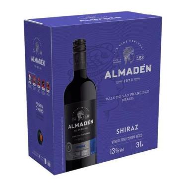 Imagem de Vinho almaden shiraz tinto seco bag in box 3lts - Almadén