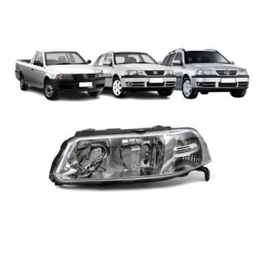 Imagem de Farol Gol G3 Lado Esquerdo Duplo Cromado BapImports