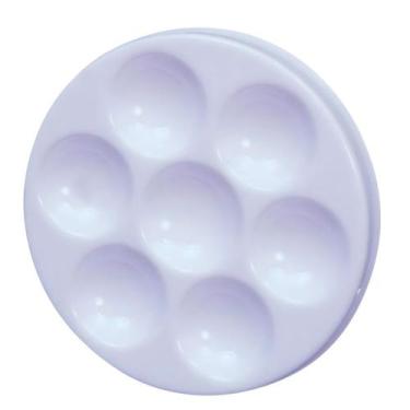 Imagem de Godet Trident Moldado em Poliestireno 7 Cavidades 14cm Mod 12462