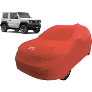 Imagem de Capa Jimny Sierra Tecido Lycra Macio Não Risca Pintura - Mz, Vermelha