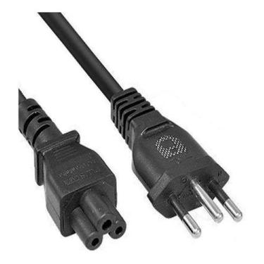 Imagem de Cabo Força Energia Fonte Notebook Tripolar Padrão Br - LEHMOX