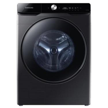 Imagem de Lava e Seca 18 Kg Samsung Eco Bubble Black Inox Look com 25 Programas 
