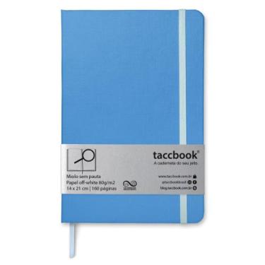 Imagem de Caderno Sem pauta taccbook Azul centáurea 14x21 Ríg.