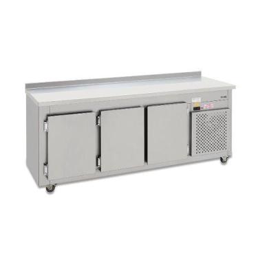 Imagem de Balcão Refrigerado Fritomaq Encosto Inox 350x65 940 Litros, 220V