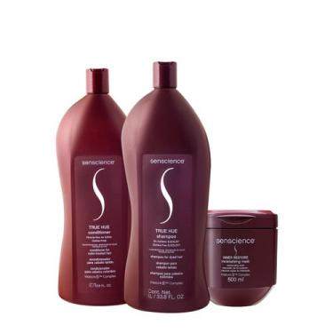 Imagem de Kit Senscience True Hue Salon Total (3 produtos)