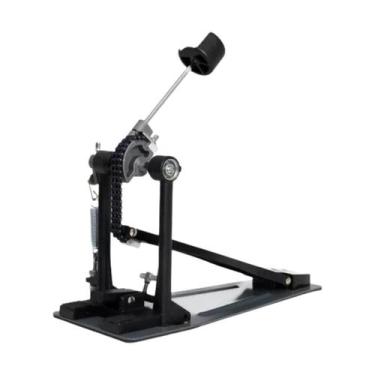 Imagem de Pedal De Bumbo Nagano Tagima Ped100 Corrente Dupla Batedor 2 Faces, Pr