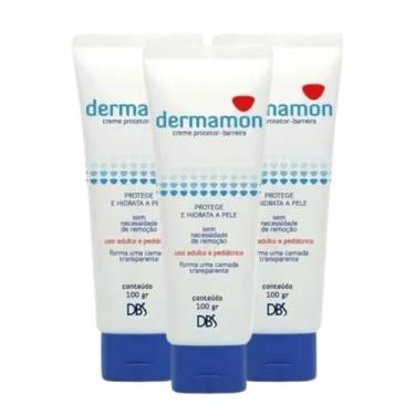 Imagem de Kit 3 Barreira Dermamon Protetor Da Pele 100g