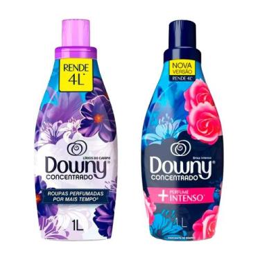 Imagem de Kit 2 Amaciantes Downy Brisa Intenso e Lírios do Campo 1L Cada