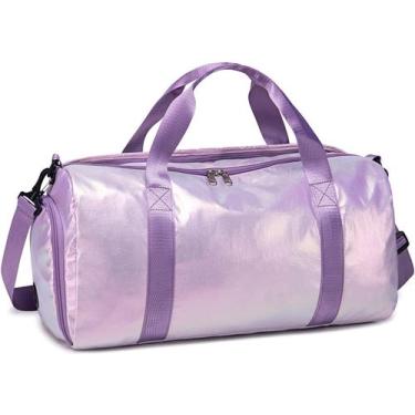 Imagem de Bolsa de Ginástica LEDAOU Sports Duffle Impermeável - Roxa - Para Mulh