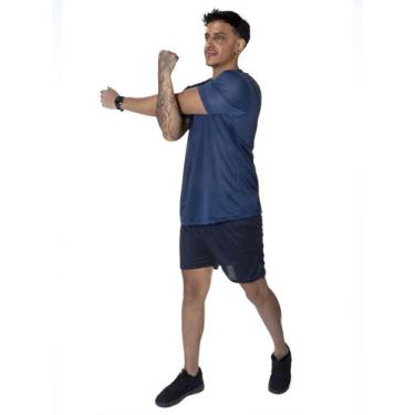 Imagem de Conjunto Fit Masculino Academia Masculina Camiseta Manga Curta Short d