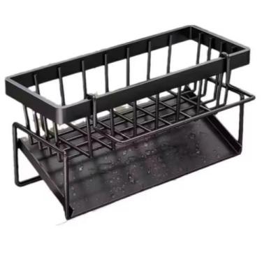 Imagem de Rack de Esponja Multifuncional Armazenamento Suporte Cozinha - Novo Sé