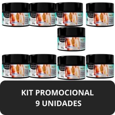 Imagem de 9 Gel Desodorante Lipo Redutor Mary Life Termo Ativado Pote 250g