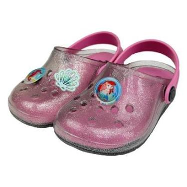 Imagem de Sandália Infantil Babuche Menina Com Palmilha Sereia Macio Leve Magicc BB-008-Feminino