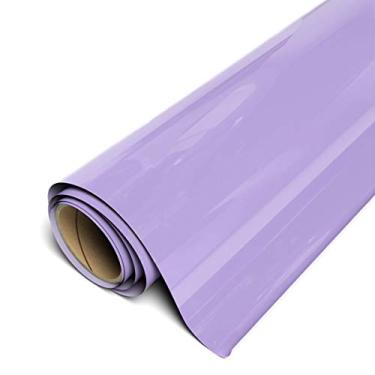 Imagem de Siser EasyWeed Stretch Matte HTV Rolo de 11,8 cm x 4,5 m - Vinil de transferência de calor sobre ferro (Lilac)