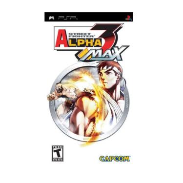 Imagem de Jogo Mídia Física Street Fighter Alpha Max 3 Original Psp