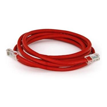 Imagem de Cabo De Rede Patch Cord Cat6 Furukawa Vermelho - 1 Metro