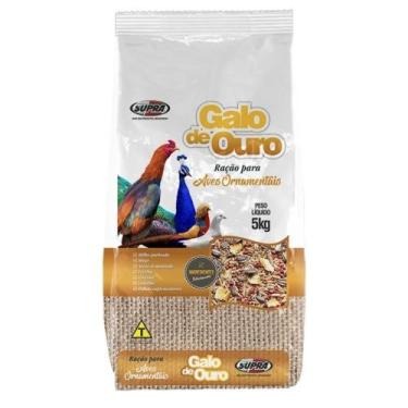Imagem de Ração Para Aves Ornamentais Galo De Ouro, Galo Indio 5.0kg - Rações Su