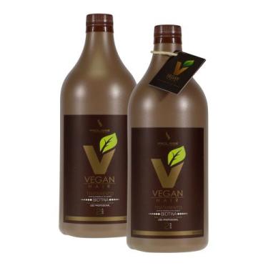Imagem de Escova Progressiva Sem Formol100 Orgânica Vegan Hair 2x 1l - PROLISSE