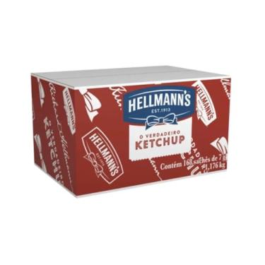 Imagem de Ketchup Hellmanns Sachê 7g Caixa C/ 168und